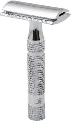 Pearl Shaving Shaving Double Edge Safety Razor SSH-05 (CloseComb,Chrome), Men