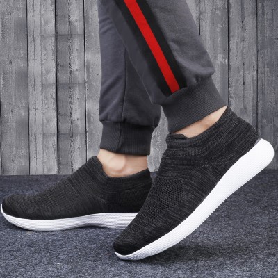 Kraasa Running Shoes For Men(Black)