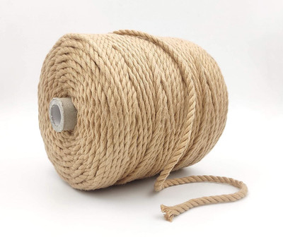 KnottyCord Brown Chiku Thread(10 m Pack of1)