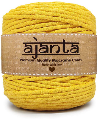 KnottyCord Yellow Thread(10 m Pack of1)