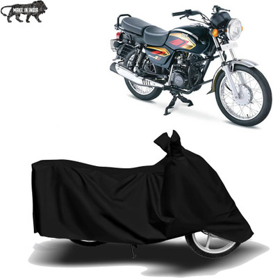 MOTOGENIX Two Wheeler Cover for TVS(Max 4R, Black)