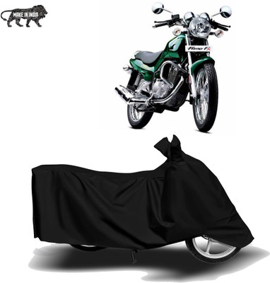 Mdstar Two Wheeler Cover for TVS(Fiero FX, Black)