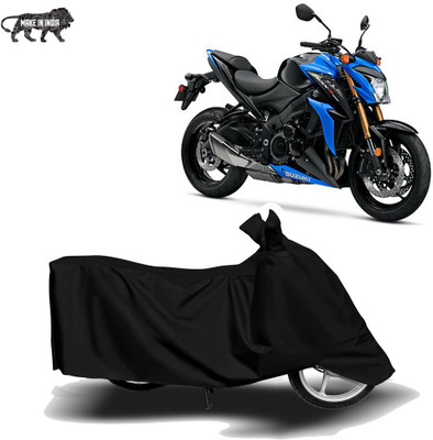 MOTOGENIX Two Wheeler Cover for Suzuki(GSX-S1000 ABS, Black)