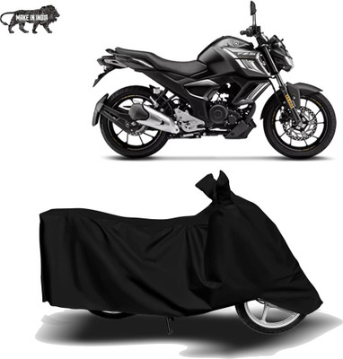 STORIDE Two Wheeler Cover for Yamaha(FZ S V3.0 FI, Black)
