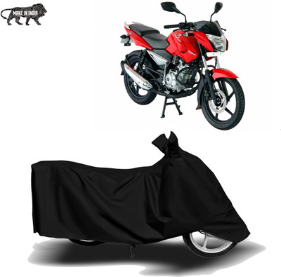 MOTOGENIX Two Wheeler Cover for Bajaj(Pulsar 135 LS DTS-i, Black)