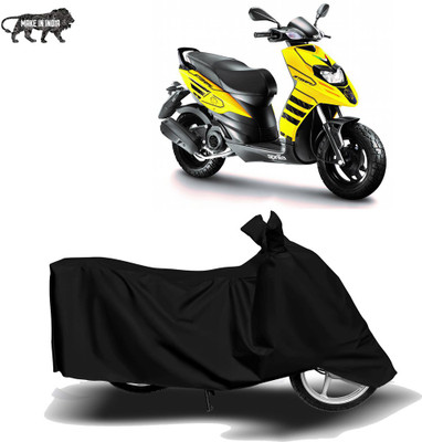 Amozkart Two Wheeler Cover for Aprilia(Storm 125, Black)