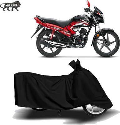 Mdstar Waterproof Two Wheeler Cover for Honda(Dream, Black)