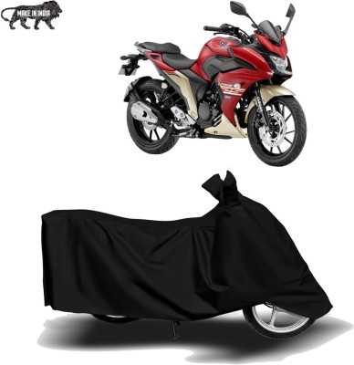 MOTOGENIX Two Wheeler Cover for Yamaha(Fazer 25, Black)