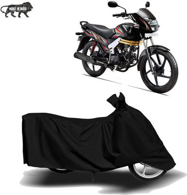 MOTOGENIX Two Wheeler Cover for Mahindra(Centuro XT, Black)