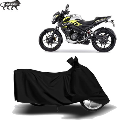 MOTOGENIX Two Wheeler Cover for Bajaj(Pulsar 160 NS DTS-i, Black)