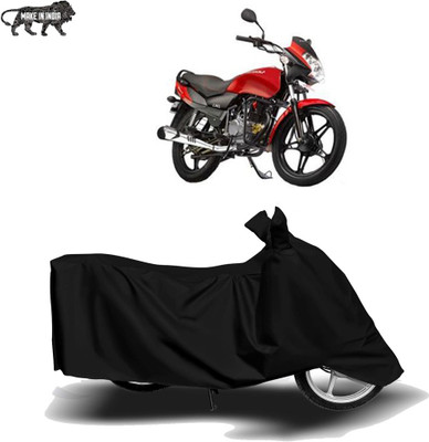 MOTOGENIX Two Wheeler Cover for LML(Freedom LS, Black)