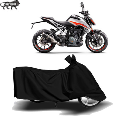 Amozkart Two Wheeler Cover for KTM(Duke 390, Black)