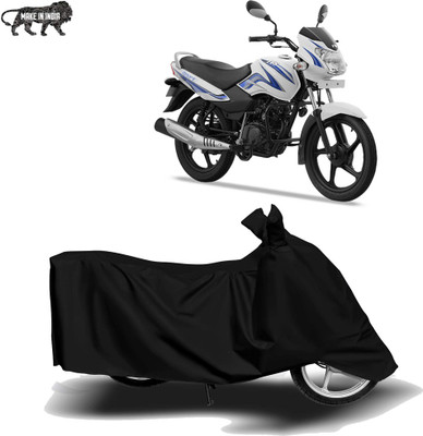MOTOGENIX Two Wheeler Cover for TVS(Star Sport, Black)