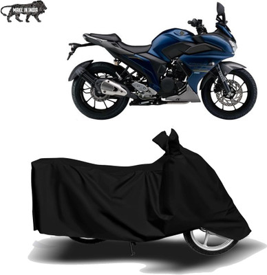 Mdstar Waterproof Two Wheeler Cover for Yamaha(Fazer, Black)
