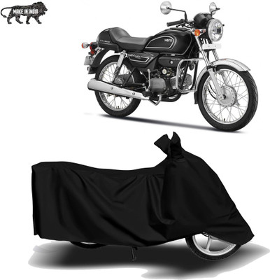 Amozkart Two Wheeler Cover for Hero(Splendor Pro Classic, Black)