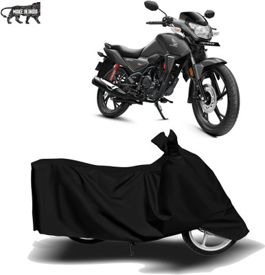 MOTOGENIX Two Wheeler Cover for Honda(CB Shine SP, Black)