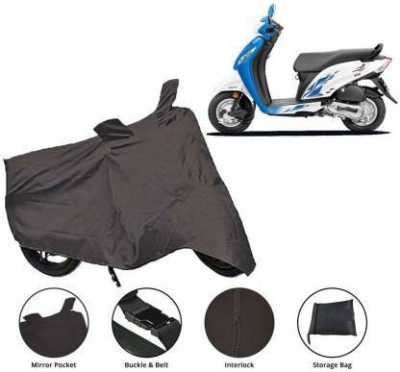 SRINANDINI Waterproof Two Wheeler Cover for Honda(Activa 3G, Grey)