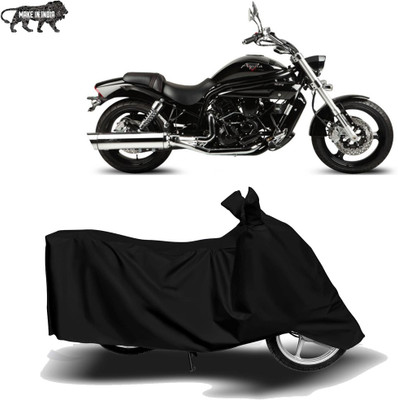 KPIND Waterproof Two Wheeler Cover for Hyosung(Aquila Pro 650, Black)