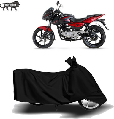 MOTOGENIX Two Wheeler Cover for Bajaj(Pulsar 180 DTS-i, Black)