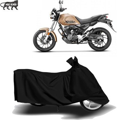 Mdstar Waterproof Two Wheeler Cover for Hero(MotoCorp XPulse 200T, Black)