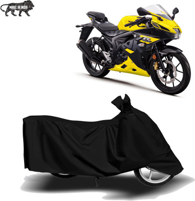 MOTOGENIX Two Wheeler Cover for Suzuki(GSX R150, Black)
