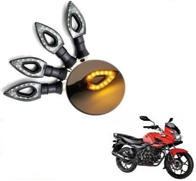 QUIRKY ZONE Front, Rear LED Indicator Light for Bajaj, Universal For Bike Discover 150, Universal For Bike(Yellow)