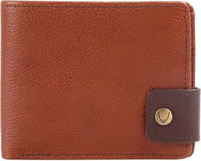 HIDESIGN Men Tan Genuine Leather Wallet(6 Card Slots)