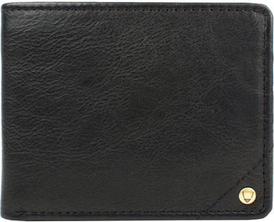 HIDESIGN Men Black Genuine Leather Wallet(2 Card Slots)