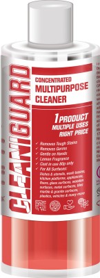 CleaniGuard Multipurpose Cleaner - Cleans and removes tough stains from Floors, Glasses, Utensils, Dishes, Appliances, Tiles and Kitchen platforms(500 ml)