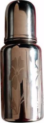 LEROYAL Flower Stainless steel bottle - 240 ml(Silver)