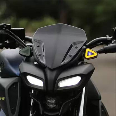 xtremebikers MT Plastic Visor Bike Windshield