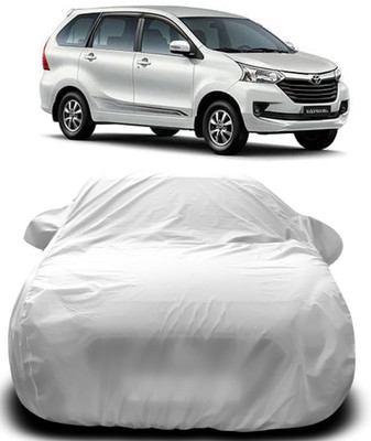 Gavya Car Cover For Toyota Avanza (With Mirror Pockets)(Silver)