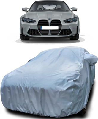 APNEK Car Cover For BMW M4 (With Mirror Pockets)(Silver)