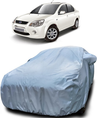 APNEK Car Cover For Ford Fiesta Classic (With Mirror Pockets)(Silver)