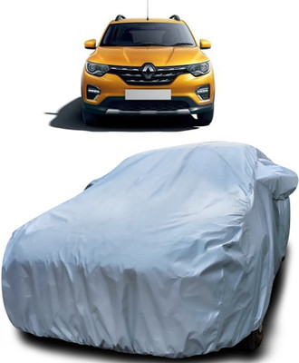 Gavya Car Cover For Renault HBC (With Mirror Pockets)(Silver)
