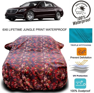 Genipap Car Cover For Mercedes Benz Maybach (With Mirror Pockets)(Red, Green)