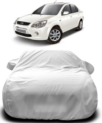 Gavya Car Cover For Ford Fiesta Classic (With Mirror Pockets)(Silver)