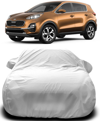 ProRox Car Cover For Kia Sportage (With Mirror Pockets)(Silver)