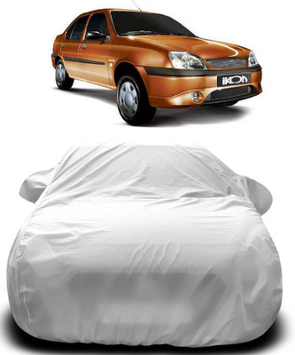 ProRox Car Cover For Ford Ikon (With Mirror Pockets)(Silver)