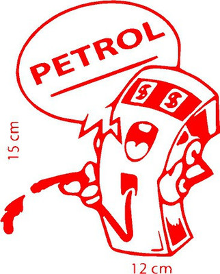 AVSARACHNA Sticker & Decal for Car(Red)
