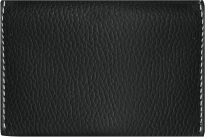 MATSS Men Black Artificial Leather Wallet(1 Card Slot)