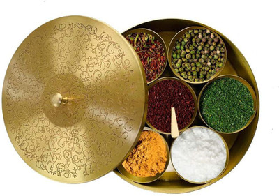 Yadav Craft Spice Set Gold Plated(1 Piece)