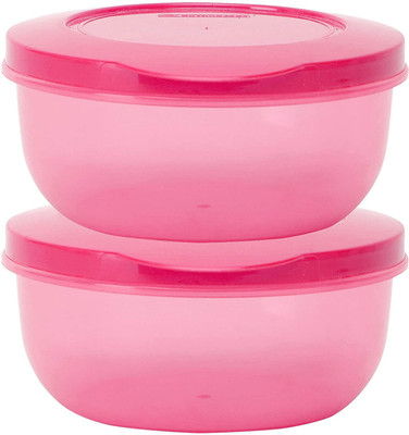 Cutting EDGE Plastic Utility Container  - 400 ml(Pack of 2, Pink)