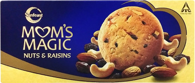 Sunfeast Mom's Magic Nuts and Raisins Cookies Biscuit(60 g)