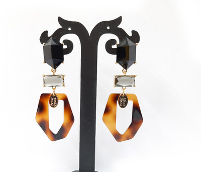 rayie collection DROP AND DANGLERS Wood Drops & Danglers