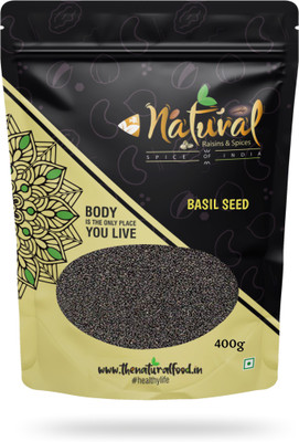 NTLNATURAL Basil Seeds Basil Seeds(400 g)