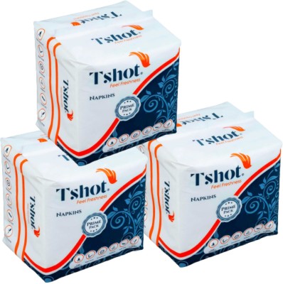 Tshot PRIME Pack Soft Tissue Paper Napkin(Premium Quality) (Pack OF 3) (300-Napkins) (300 Tissues)