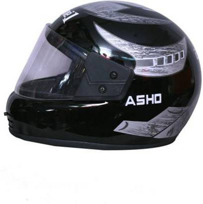 azone1 Full-Face Men & Boys Bike Riding Unbreakable Motorbike Helmet Motorsports Helmet(Silver)