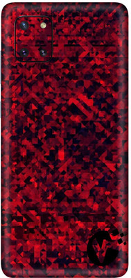 wrap craft SAMSUNG GALAXY NOTE 10 LITE Mobile Skin(Red, Black)
