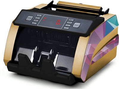 Drop2Kart Automatic Cash Counter - Updated for All Indian Bills, UV/MG Scanning, FakeNote Alarm, After Sales Service Support Note Counting Machine(Counting Speed - 1000 notes/min)